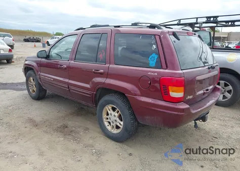 1999 Jeep Grand Cherokee Limited from USA, damaged, VIN 1J4GW68N3XC696825